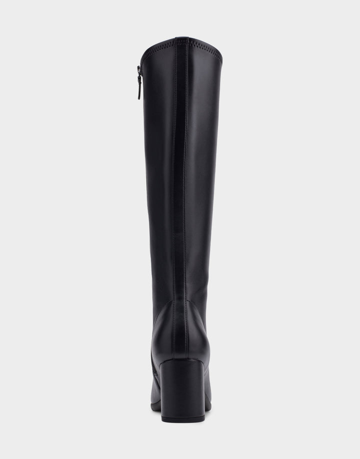 Micah Black Leather