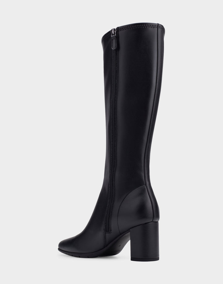 Micah Black Leather