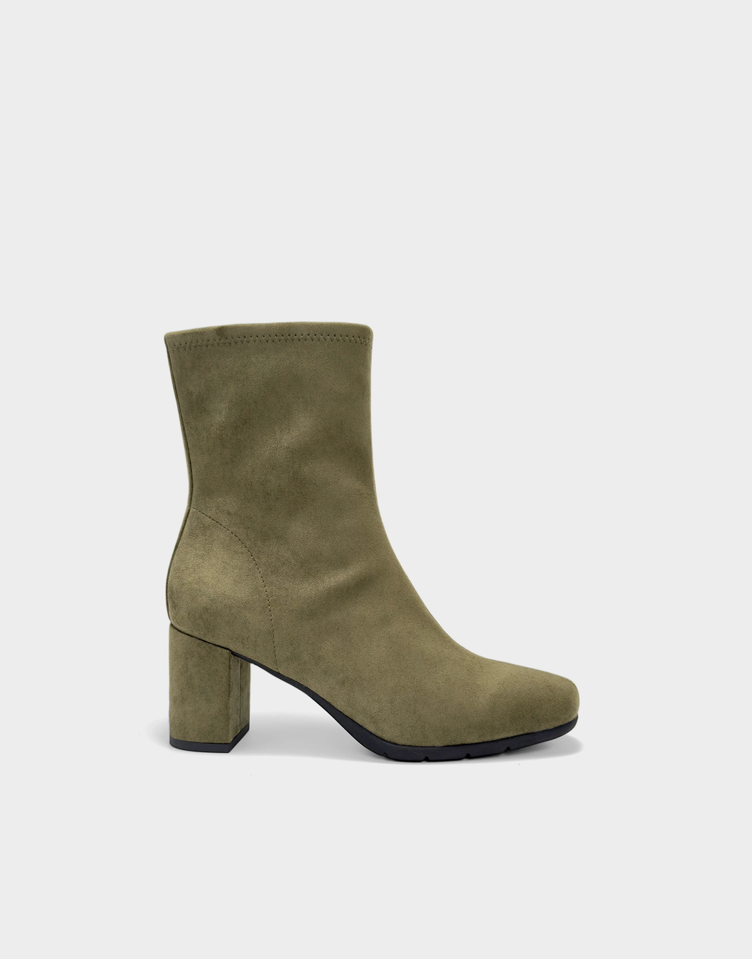 Miley Dark Olive Suede