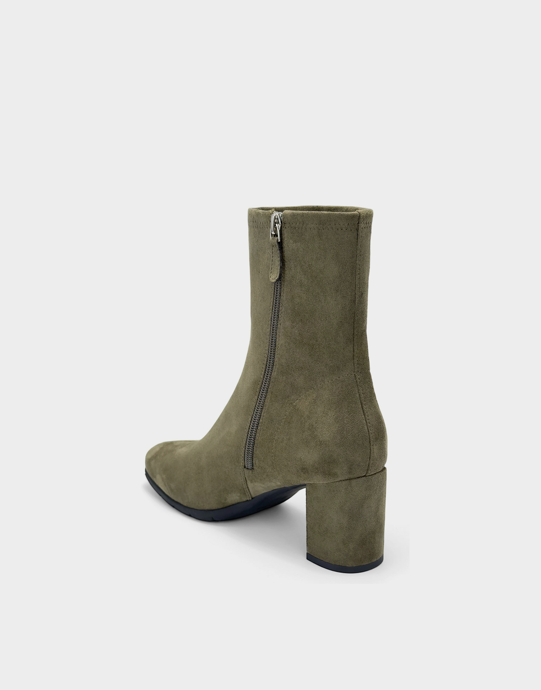 Miley Dark Olive Suede