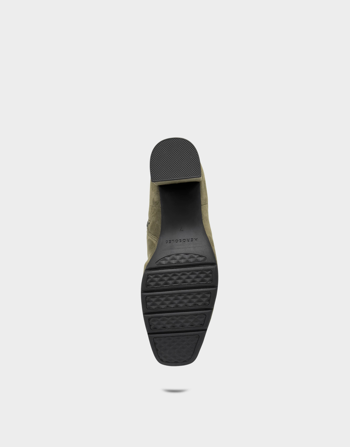 Miley Dark Olive Suede