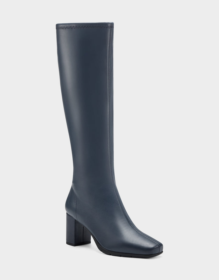 Micah Navy Leather