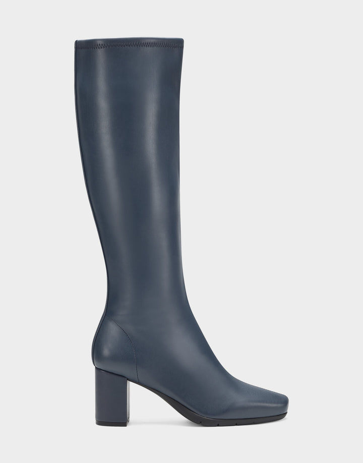 Micah Navy Leather