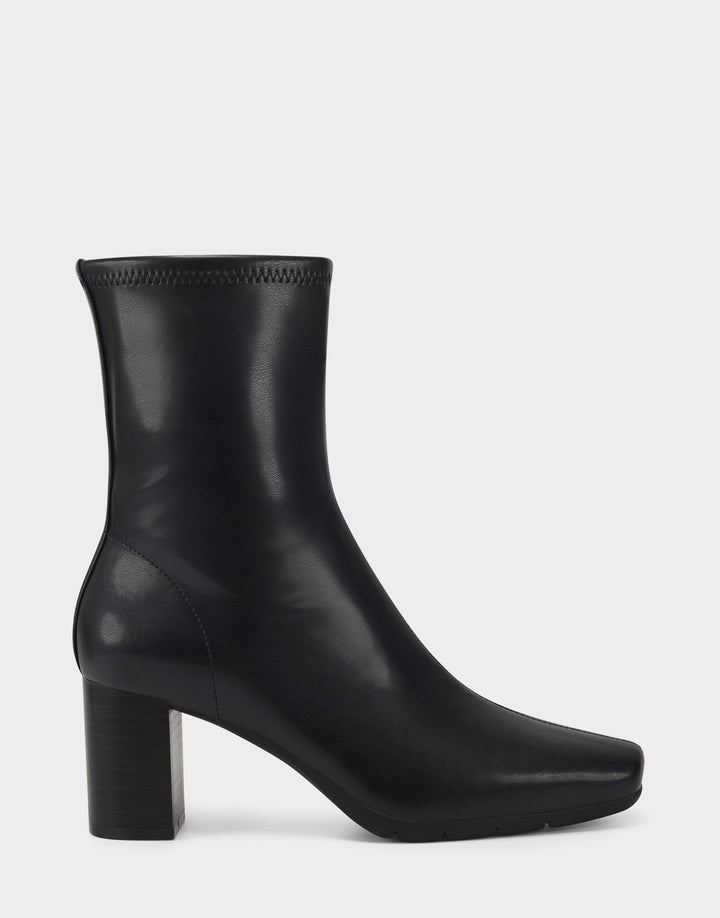 Miley Black Faux Leather