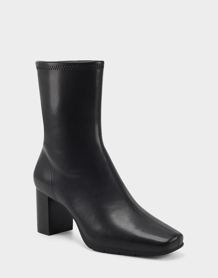 Miley Black Faux Leather
