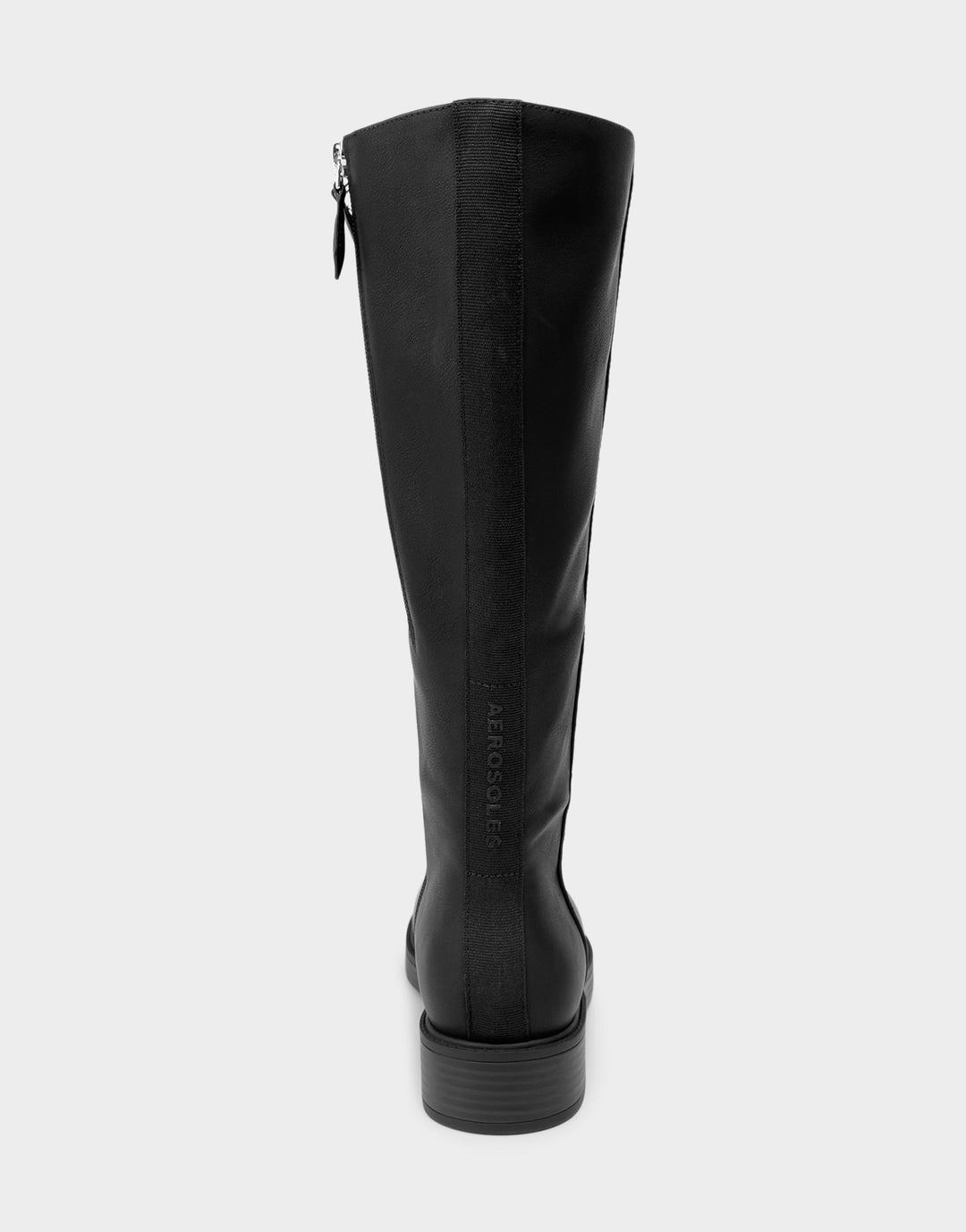 Prue Black Faux Leather