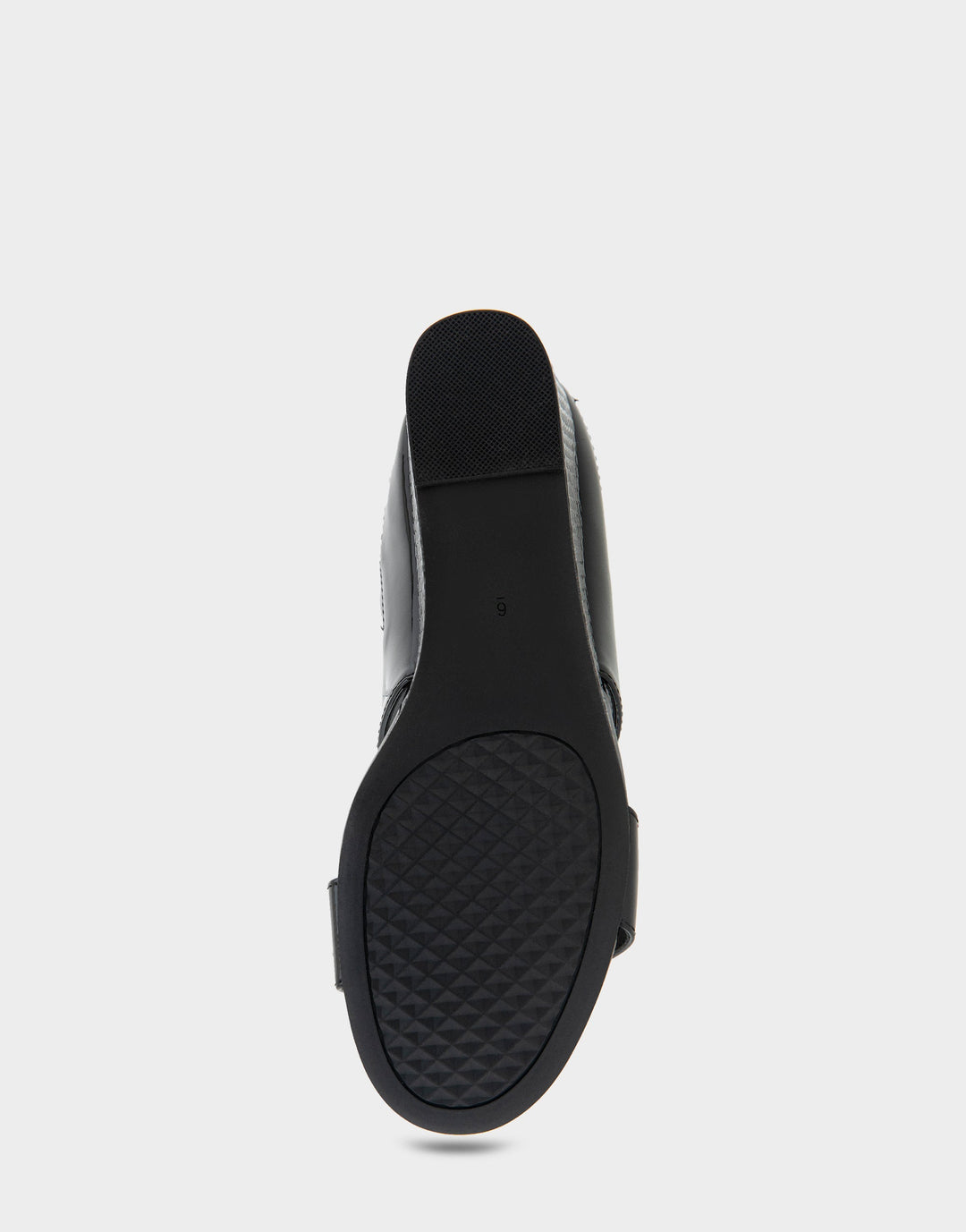 Wheeler Black Patent Faux Leather