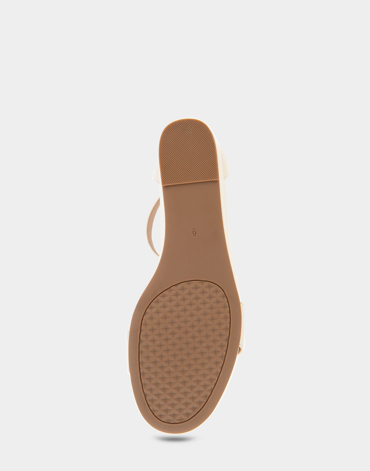 Willis Eggnog Faux Leather