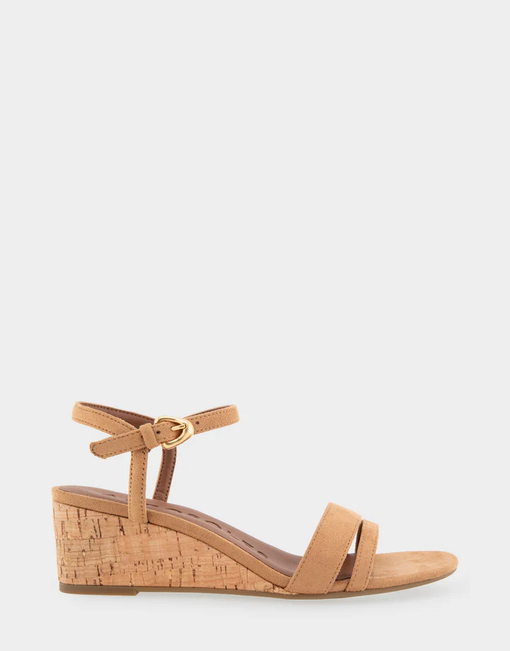 Witt Tan Faux Suede