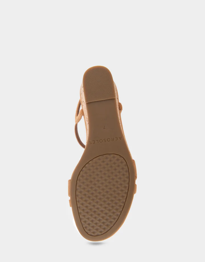 Witt Tan Faux Suede